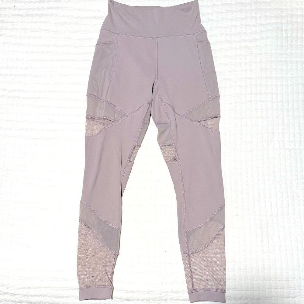 Lululemon Forget the Sweat 25” Leggings in Grey size 6